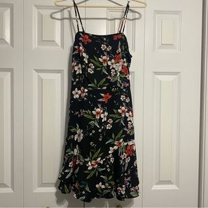 Black Floral Sundress